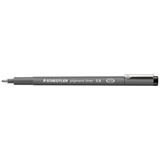 STAEDTLER Pigmentliner, schwarz, Strichst&auml;rke: 0,8 mm