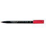STAEDTLER Lumocolor Permanent-Marker 314B, rot