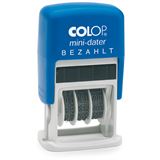 COLOP Datumstempel Mini Dater S160 L2 "BEZAHLT"