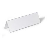 DURABLE Tisch-Namensschild, Dach-Form, aus Harfolie