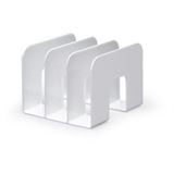 DURABLE Stehsammler TREND, Kunststoff, 3 F&auml;cher, wei&szlig;