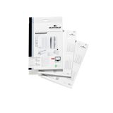 DURABLE Einsteckschilder für Tisch-Namensschilder, weiß DURABLE Einsteckschilder für Tisch-Namensschilder, weiß