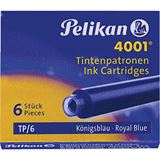 Pelikan Tintenpatronen 4001 TP/6/2/B, k&ouml;nigsblau