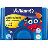 Pelikan Wachsmaler dick 666/8WL, rund, wasservermalbar