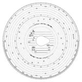 RNK Verlag Diagrammscheibe HAUG, 125 km/h, Kombi