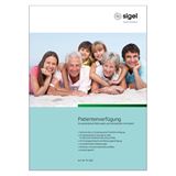 sigel Vordruck-Set "Patientenverf&uuml;gung", DIN A4