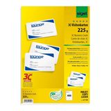 sigel PC-Visitenkarten, 85 x 55 mm, 225 g/qm, hochwei&szlig; (LP799)