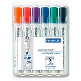 STAEDTLER Lumocolor Whiteboard-Marker 351B, 6er Etui