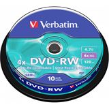 Verbatim DVD-RW 4.7 GB 10er Spindel (43552)