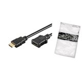 (€13,80*/1m) 0.50m ShiverPeaks HDMI Verlängerungskabel (€13,80*/1m) 0.50m ShiverPeaks HDMI Verlängerungskabel