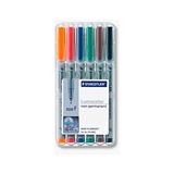 STAEDTLER Lumocolor NonPemanent-Marker 316F, 6er Etui