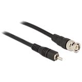 (€4,90*/1m) 1.00m Delock BNC Anschlusskabel BNC Stecker auf (€4,90*/1m) 1.00m Delock BNC Anschlusskabel BNC Stecker auf