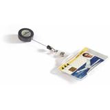 Durable Namensschild, mit Ausweishalter, 85 x 54 mm