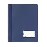 Durable Schnellhefter DURALUX, DIN A4 dunkelblau-transluzent Durable Schnellhefter DURALUX, DIN A4 dunkelblau-transluzent