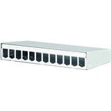 BTR NETCOM Patchpanel leer Wandmont Schirm RAL9010 rws BTR NETCOM Patchpanel leer Wandmont Schirm RAL9010 rws
