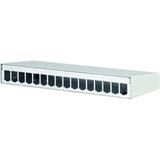 BTR NETCOM Patchpanel leer Wandmont Schirm RAL9010 rws 43,6x300x110mm BTR NETCOM Patchpanel leer Wandmont Schirm RAL9010 rws 43,6x300x110mm
