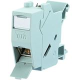 BTR NETCOM Anschlussdose Cat6A 1xRJ4 RAL7035 gr Schneidklemm Mit BTR NETCOM Anschlussdose Cat6A 1xRJ4 RAL7035 gr Schneidklemm Mit