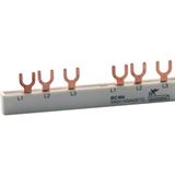 DOEPKE Phasenschiene 3ph 17,5mm 159mm 10qmm 120A Gabel Isoliert DOEPKE Phasenschiene 3ph 17,5mm 159mm 10qmm 120A Gabel Isoliert