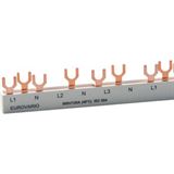 DOEPKE Phasenschiene 3ph 17,5mm 212mm 10qmm 120A Gabel Isoliert DOEPKE Phasenschiene 3ph 17,5mm 212mm 10qmm 120A Gabel Isoliert