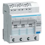 Hager FI-LS 3x1P+N 6kA B16A 0,03A 230V A 4TE FI/LS-Schutzschalter Hager FI-LS 3x1P+N 6kA B16A 0,03A 230V A 4TE FI/LS-Schutzschalter