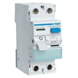 Hager FI-Schutzschalter A 2p 230V 16A 0,03A 2TE REG DIN-Schiene(REG) Hager FI-Schutzschalter A 2p 230V 16A 0,03A 2TE REG DIN-Schiene(REG)