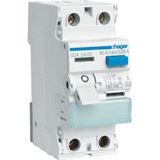 Hager FI-Schutzschalter A 2p 230V 40A 0,03A 2TE REG DIN-Schiene(REG) Hager FI-Schutzschalter A 2p 230V 40A 0,03A 2TE REG DIN-Schiene(REG)