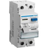 Hager FI-Schutzschalter A 2p 230V 25A 0,3A 2TE REG DIN-Schiene(REG) Hager FI-Schutzschalter A 2p 230V 25A 0,3A 2TE REG DIN-Schiene(REG)