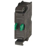 Moeller Hilfsschalterblock 1S Frontbef 6A/AC Schraub (M22-K10) Moeller Hilfsschalterblock 1S Frontbef 6A/AC Schraub (M22-K10)
