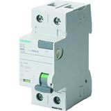 Siemens FI-Schutzschalter A 2p 230V 25A 0,03A 2TE REG Siemens FI-Schutzschalter A 2p 230V 25A 0,03A 2TE REG