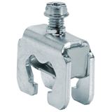 Hager Sammelschienenklemme 65A 16qmm 5x12mm B10,7mm Flachschiene Hager Sammelschienenklemme 65A 16qmm 5x12mm B10,7mm Flachschiene