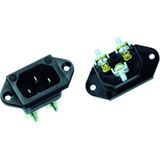 Bachmann Anbaugerätestecker Kst IP20 ger sw Schraubkl Anb.Steck Bachmann Anbaugerätestecker Kst IP20 ger sw Schraubkl Anb.Steck