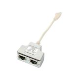 EFB Anschlusskabel RJ45 2xRJ45 Steck/Buchs Schirm 0,15m