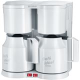 SEVERIN Duo-Kaffeeautomat 2x8 Tassen 2 Thermokannen, Auto-off, SEVERIN Duo-Kaffeeautomat 2x8 Tassen 2 Thermokannen, Auto-off,