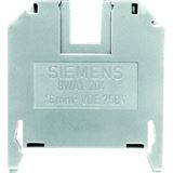 Siemens Reihenklemme 16qmm 1Etage bl 76A TS35 Hutschiene 35mm Siemens Reihenklemme 16qmm 1Etage bl 76A TS35 Hutschiene 35mm