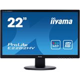 22" (55,88cm) iiyama ProLite E2282HV-B1 schwarz 1920x1080 1xVGA 22" (55,88cm) iiyama ProLite E2282HV-B1 schwarz 1920x1080 1xVGA