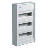 Hager Aufputzverteiler Volta 3x12TE Kst IP30 REG 305x515x96,5mm Hager Aufputzverteiler Volta 3x12TE Kst IP30 REG 305x515x96,5mm