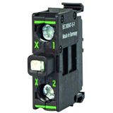 Moeller Lampenfassungsblock LED UC Bodenbef ws 12-30V Mit Moeller Lampenfassungsblock LED UC Bodenbef ws 12-30V Mit