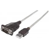 Manhattan USB Adapter A -> seriell (RS-232) St Modul 0,45m Manhattan USB Adapter A -> seriell (RS-232) St Modul 0,45m