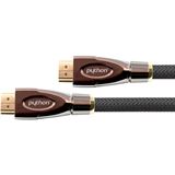 (€4,20*/1m) 30.00m PYTHON HDMI2.0 Anschlusskabel Ethernet (€4,20*/1m) 30.00m PYTHON HDMI2.0 Anschlusskabel Ethernet