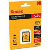 64 GB Kodak UHS-I U3 SD Class 10 Retail