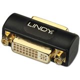 Lindy DVI-I Kupplung Dual Link DVI 24+5 Buchse auf DVI 24+5 Buchse Lindy DVI-I Kupplung Dual Link DVI 24+5 Buchse auf DVI 24+5 Buchse