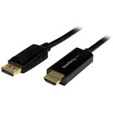 (EUR 7,18* / 1 m) 5.00m Startech Displayport 1.2 Adapterkabel Displayport Stecker auf HDMI-Stecker Schwarz vergoldet (EUR 7,18* / 1 m) 5.00m Startech Displayport 1.2 Adapterkabel Displayport Stecker auf HDMI-Stecker Schwarz vergoldet