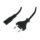 Lindy Euro-Netzkabel, 3m Euro-Netzstecker- IEC 320 C7 f