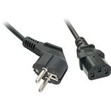 (&euro;3,95*/1m) 2.00m Lindy IEC Stromadapterkabel Schutzkontakt