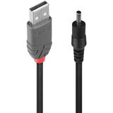 Lindy Adapterkabel USB A St - DC Hohlstecker 3,5/1,35mm St 1,5m Lindy Adapterkabel USB A St - DC Hohlstecker 3,5/1,35mm St 1,5m