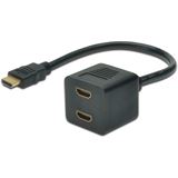 DIGITUS HDMI Y-Verteilerkabel 0,2m