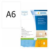 Herma PREMIUM Universal-Etiketten, 105 x 148 mm, wei&szlig;