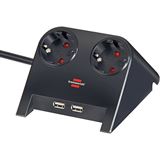 (€8,49*/1m) 1.80m Brennenstuhl Desktop-Power Steckdosenleiste (€8,49*/1m) 1.80m Brennenstuhl Desktop-Power Steckdosenleiste