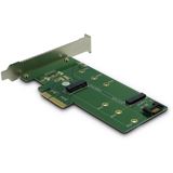 Inter-Tech AC Adapter KT015, PCIe x4 zu M.2 PCIe + SATA zu M.2 SATA Inter-Tech AC Adapter KT015, PCIe x4 zu M.2 PCIe + SATA zu M.2 SATA