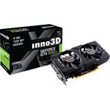 4GB Inno3D GeForce GTX 1050 Ti Twin X2 Aktiv PCIe 3.0 x16 (Retail) 4GB Inno3D GeForce GTX 1050 Ti Twin X2 Aktiv PCIe 3.0 x16 (Retail)
